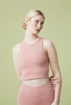 Go Getter Kurzes Damen Tanktop - Rosa