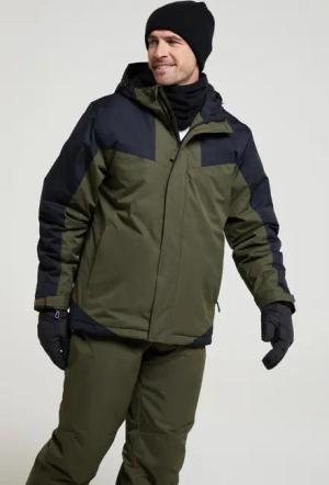 Dusk III Herren Skijacke - Dunkel-Khaki