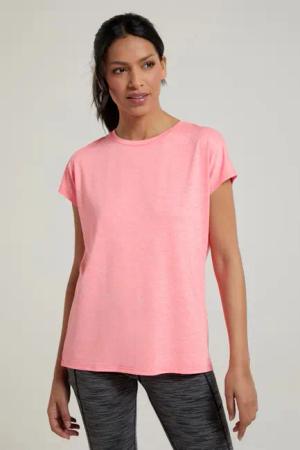 Flow Lockeres Fitness Damentop - Pink