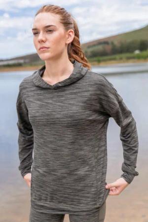 Bend & Stretch Damen Kapuzenpullover - Khaki