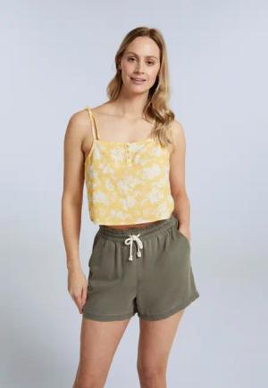 Stella Damen Crop-Top - Gelb