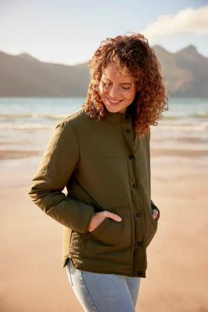Dune Damen Steppjacke - Grün