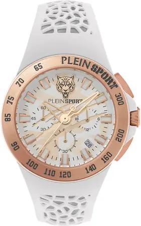 Plein Sport Uhr Thunderstorm Chrono PSABA0723 Silberfarben