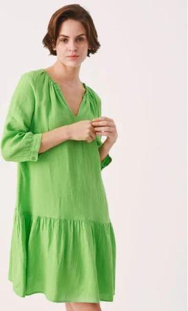 Part Two Kleid für den Alltag Chania 30305175 Grün Relaxed Fit