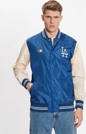 47 Brand Bomberjacke Los Angeles Dodgers Core 47 Drift Track Jacket Blau Regular Fit