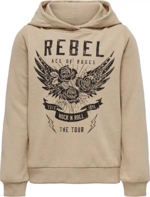 Kids ONLY Sweatshirt Nomi 15275726 Beige Regular Fit