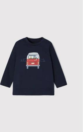 Mayoral Bluse 2008 Dunkelblau Regular Fit