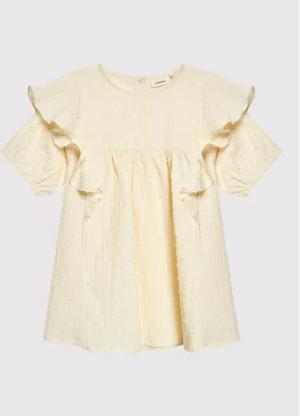 Lil' Atelier Kleid für den Alltag 13200714 Beige Loose Fit