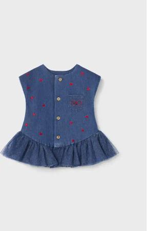 Mayoral Jeanskleid 1827 Blau