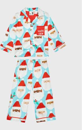 Cotton On Kids Pyjama Bailey 7342255 Blau Regular Fit