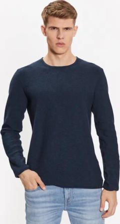 INDICODE Sweatshirt Kristian 35-128 Dunkelblau Regular Fit