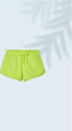Mayoral Stoffshorts 607 Grün Regular Fit