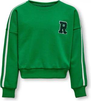 Kids ONLY Sweatshirt Selina 15281087 Grün Oversize