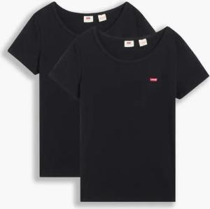Levi's® 2er-Set T-Shirts The Perfect 74856-0006 Schwarz Regular Fit