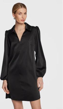 Samsøe Samsøe Kleid für den Alltag F00002622 Schwarz Regular Fit
