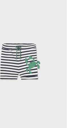 Mayoral Stoffshorts 1293 Dunkelblau Regular Fit