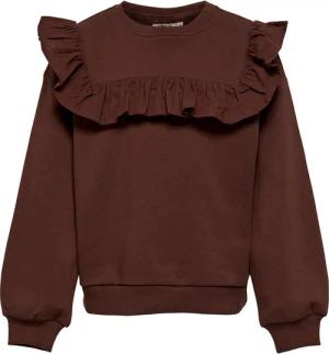 Kids ONLY Sweatshirt Felia 15275359 Braun Regular Fit