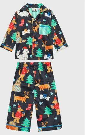 Cotton On Kids Pyjama Bailey 7342255 Dunkelblau Regular Fit