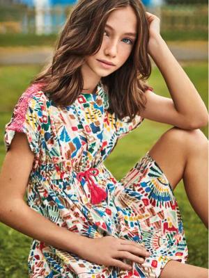 Mayoral Sommerkleid 6923 Bunt