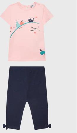 OVS Set T-Shirt und Leggings 1766924 Rosa Regular Fit