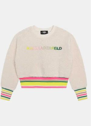 Karl Lagerfeld Kids Sweatshirt Z15460 S Écru Regular Fit