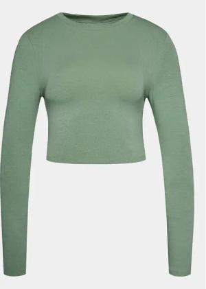 Gina Tricot Bluse 20150 Grün Slim Fit