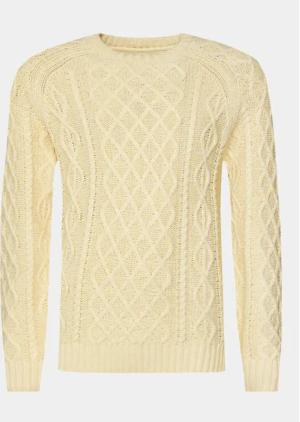 INDICODE Pullover Bussel 35-597 Beige Regular Fit