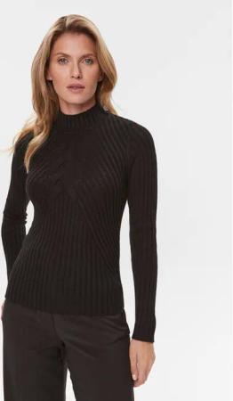 Liu Jo Pullover MF3223 MA95M Schwarz Regular Fit