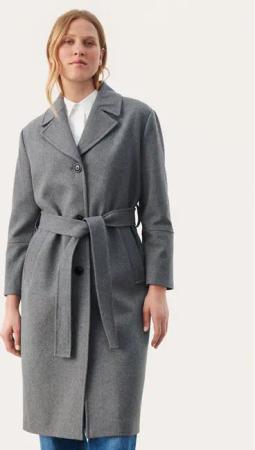 Part Two Wollmantel Charlotte 30307776 Grau Regular Fit