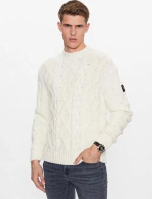 Paul&Shark Pullover 13311047 Écru Regular Fit