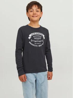 Jack&Jones Junior Bluse 12237416 Schwarz Regular Fit