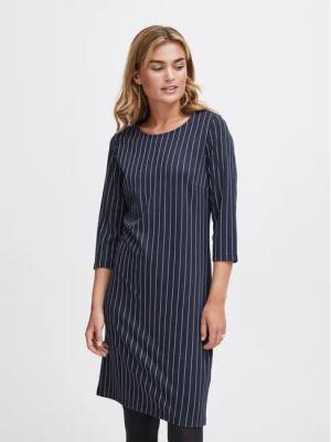 Fransa Kleid für den Alltag 20612637 Dunkelblau Regular Fit