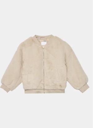 Vero Moda Girl Pelzmantel 10290875 Beige Regular Fit