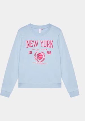 Vero Moda Girl Sweatshirt 10291208 Himmelblau Regular Fit