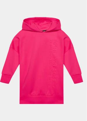 Karl Lagerfeld Kids Strickkleid Z12247 S Rosa Regular Fit