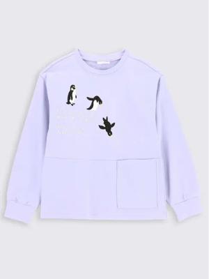 Coccodrillo Sweatshirt ZC2132101WIK Violett Regular Fit