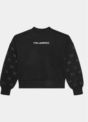 Karl Lagerfeld Kids Sweatshirt Z15459 S Schwarz Regular Fit