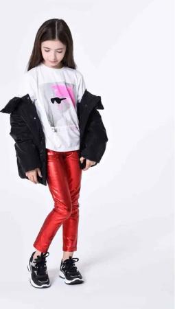 Karl Lagerfeld Kids Stoffhose Z14219 D Rot Skinny Fit