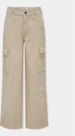 Kids ONLY Stoffhose Yarrow 15304049 Beige Straight Fit