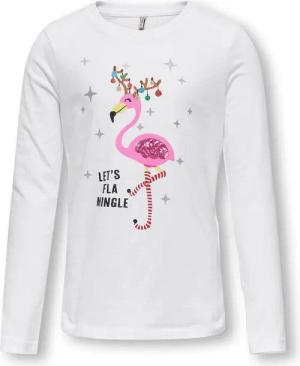 Kids ONLY Bluse 15306814 Weiß Relaxed Fit
