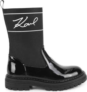 Karl Lagerfeld Kids Klassische Stiefeletten Z19114 M Schwarz