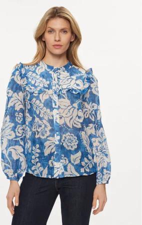 Luisa Spagnoli Hemd Bacca 540789 Blau Regular Fit