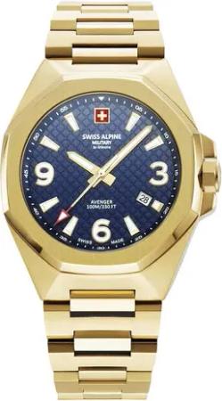 Swiss Alpine Military Uhr 7005.1115 Goldfarben
