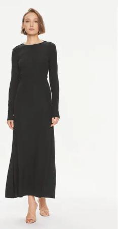 TWINSET Abendkleid 241TE2130 Schwarz Regular Fit