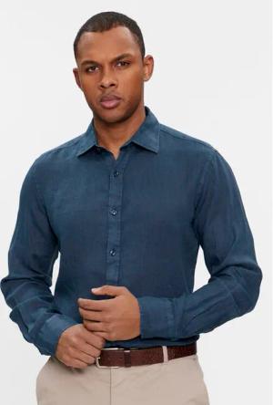 Paul&Shark Hemd 24413322 Dunkelblau Slim Fit