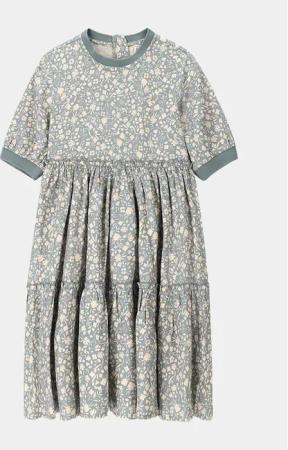 Coccodrillo Sommerkleid WC4128201GEJ Grün Regular Fit