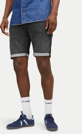 Jack&Jones Jeansshorts Rick 12252246 Grau Regular Fit