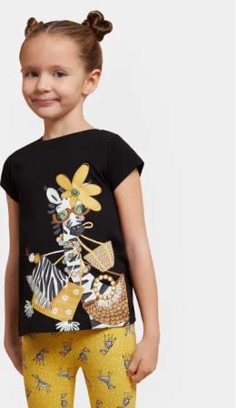 Mayoral T-Shirt 3090 Schwarz Regular Fit