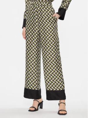 Max Mara Leisure Stoffhose Sesamo 2416131017650 Grün Relaxed Fit