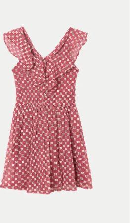 Mayoral Sommerkleid 6960 Rosa Regular Fit